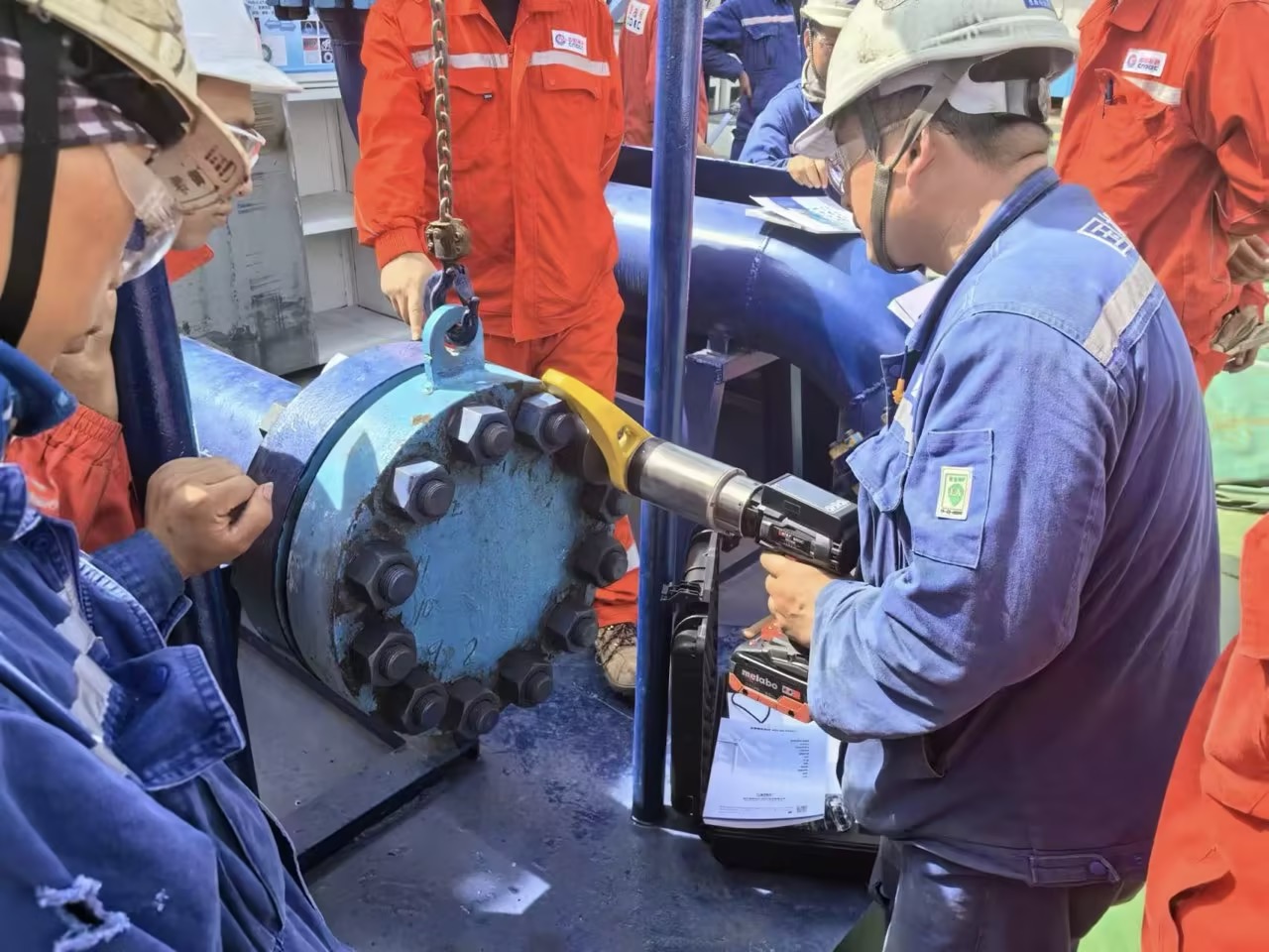 Construction Site Equipment Assembly