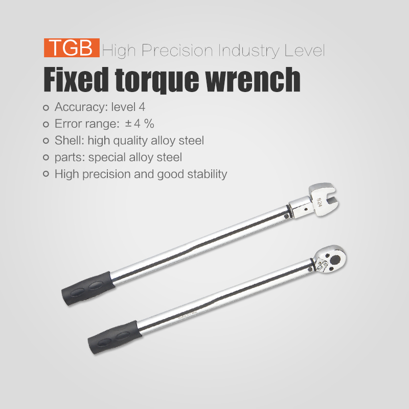 Fixed torque wrench