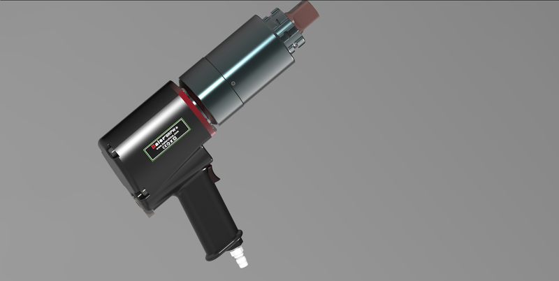 Angled Professional Pneumatic Torque Wrench Bolts