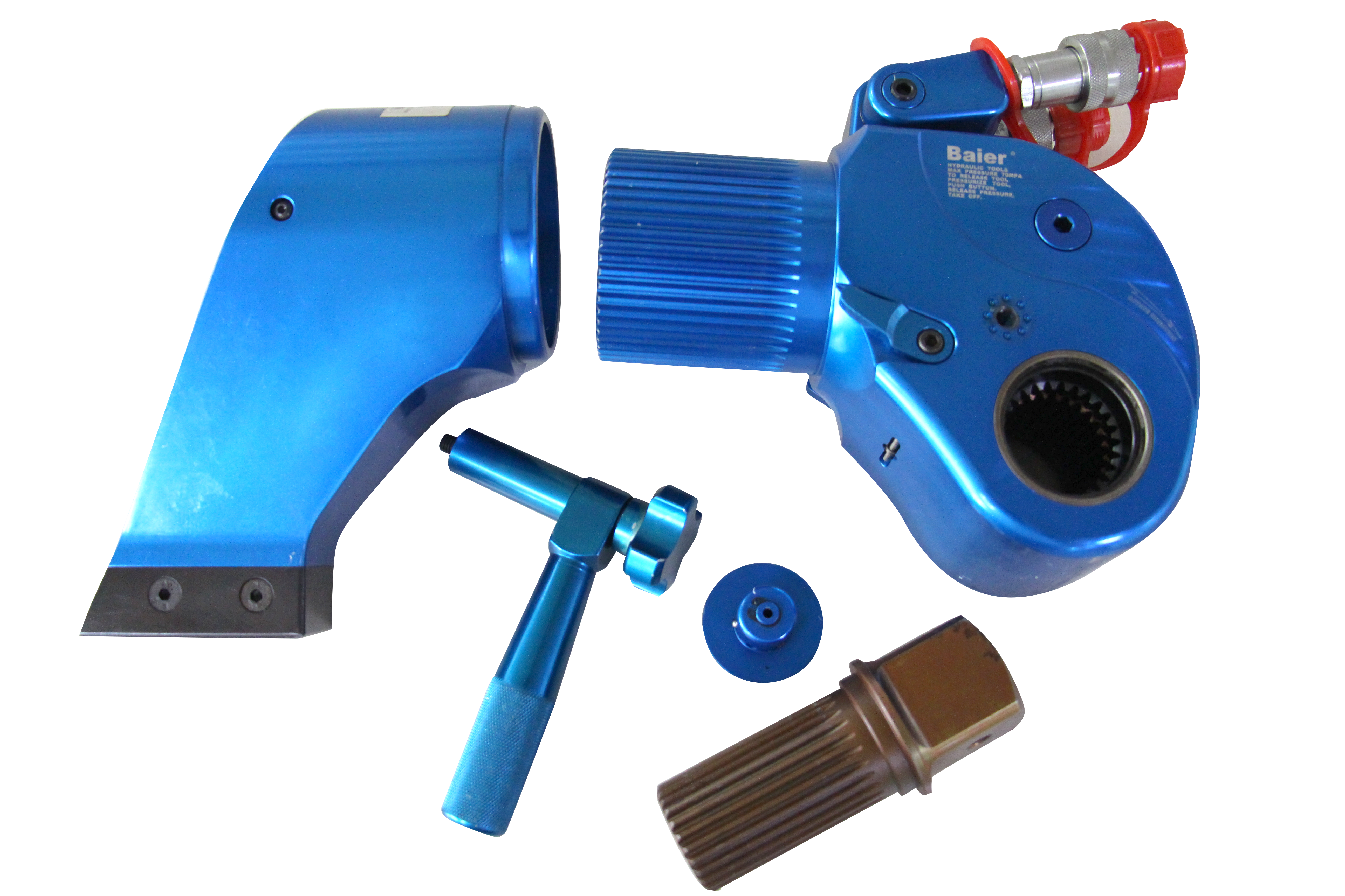Steel Fitting 250 Nm Hydraulic Torque Wrench for Gears