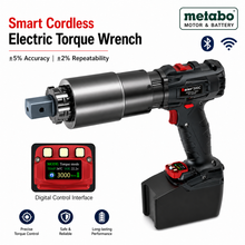 Heavy Duty 12000Nm Cordless Torque Wrench for Wind & Petrochemical Smart Battery Bolting Tool ±5% Accuracy - Bair BRDC-SS