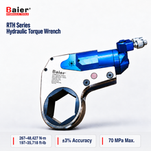 RTH Series Hollow Flat Hydraulic Torque Wrench