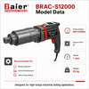 BRAC-S12000 1800-11500Nm High-Torque Electric Torque Wrench for Mining and Oilfield Maintenance