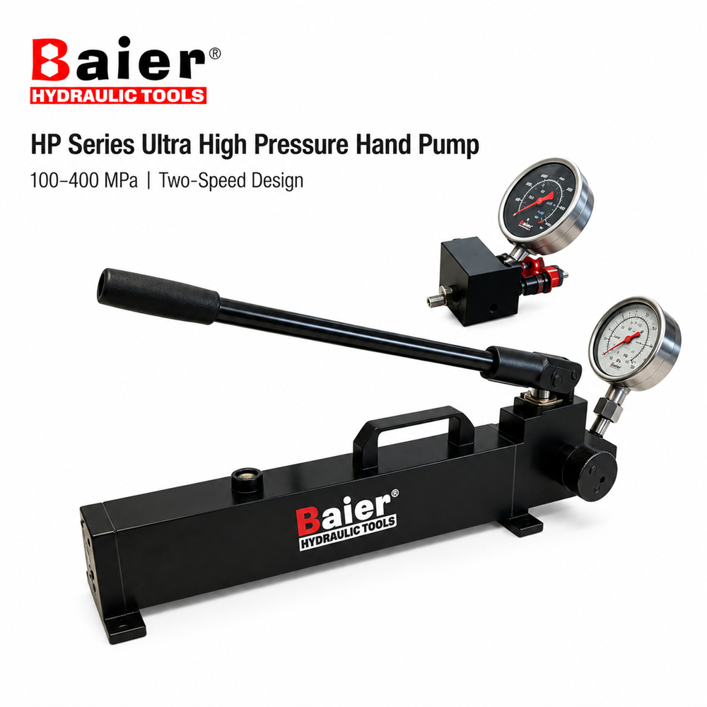 HP Series 100–400 MPa Ultra High Pressure Hydraulic Hand Pump 
