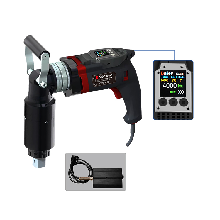 Bair BRAC-A5000 Plug-in Right Angle Torque Wrench 800-5000Nm for Large Machinery