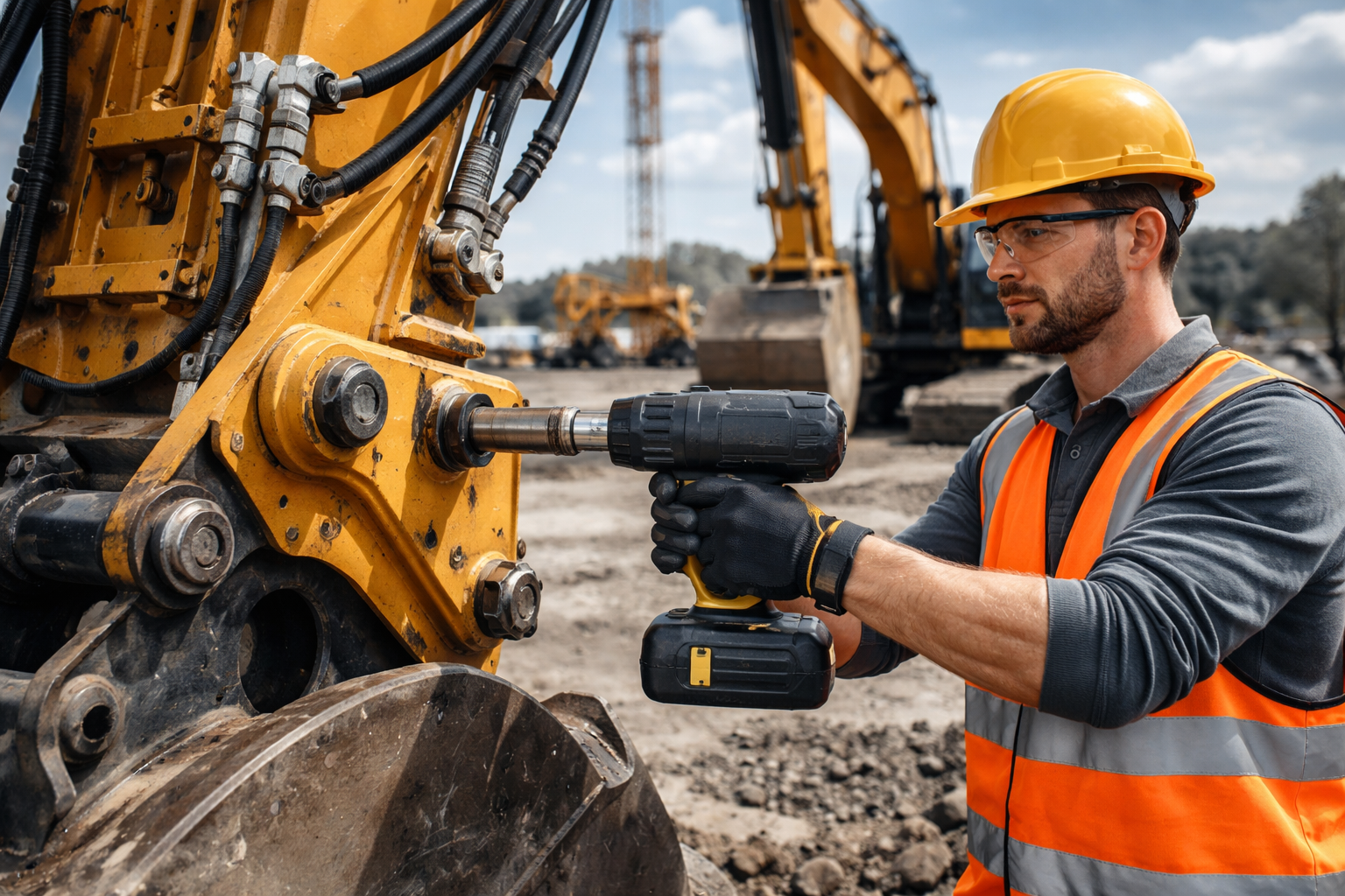 Construction Site Equipment Assembly