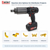 Standard and custom reaction arm options for BRDC-SS4000 wind turbine bolting projects