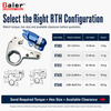 RTH Series Hollow Flat Hydraulic Torque Wrench