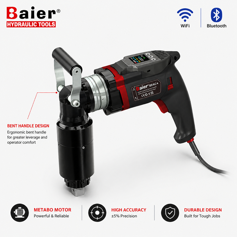  Premium Supplier of Bair BRAC-A4000 Angled Torque Wrench 4000Nm Wind Power AC Tool