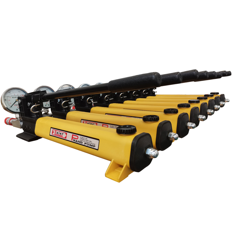 Lightweight Wind Power Maintenance 700 Bar Single Speed Hydraulic Hand Pump